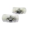 UWSY2 2Pcs LED Car Door Welcome Courtesy Projector Ghost Shadow Lights for Toyota Land Cruiser 2007-2019 200 J200 LC200 120 J100 LC100