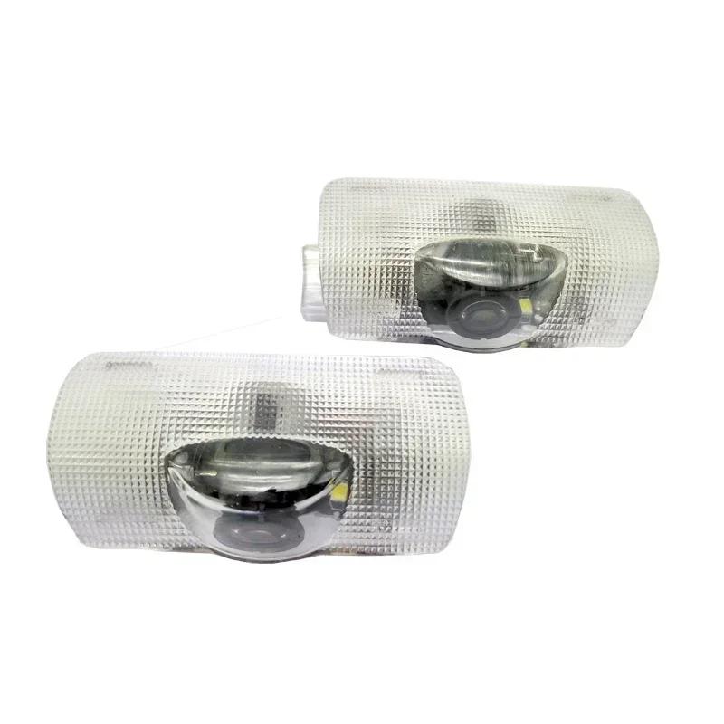 UWSY2 2Pcs LED Car Door Welcome Courtesy Projector Ghost Shadow Lights for Toyota Land Cruiser 2007-2019 200 J200 LC200 120 J100 LC100