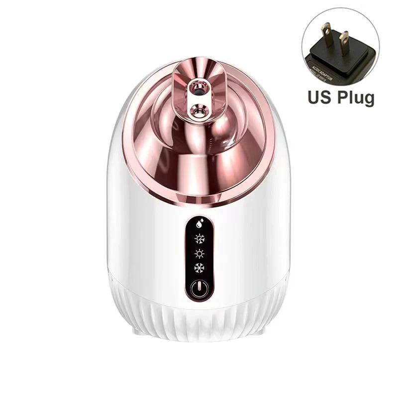 Паровая сауна для лица Nano Mist Sprayer, холодный и горячий распылитель, увлажнитель для очищения пор, увлажнения, SPA