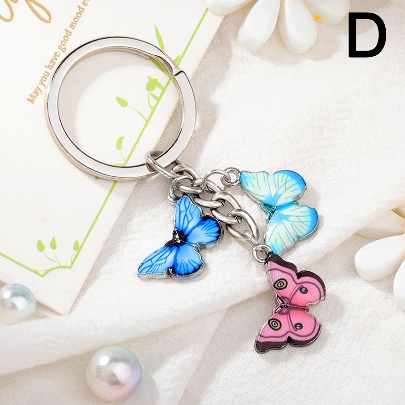 1шт сумка аксессуары бабочка брелок автомобильные брелки брелки брелок бабочка кулон