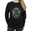 Harry Potter Womens/Ladies Slytherin Crest Flat Sweatshirt