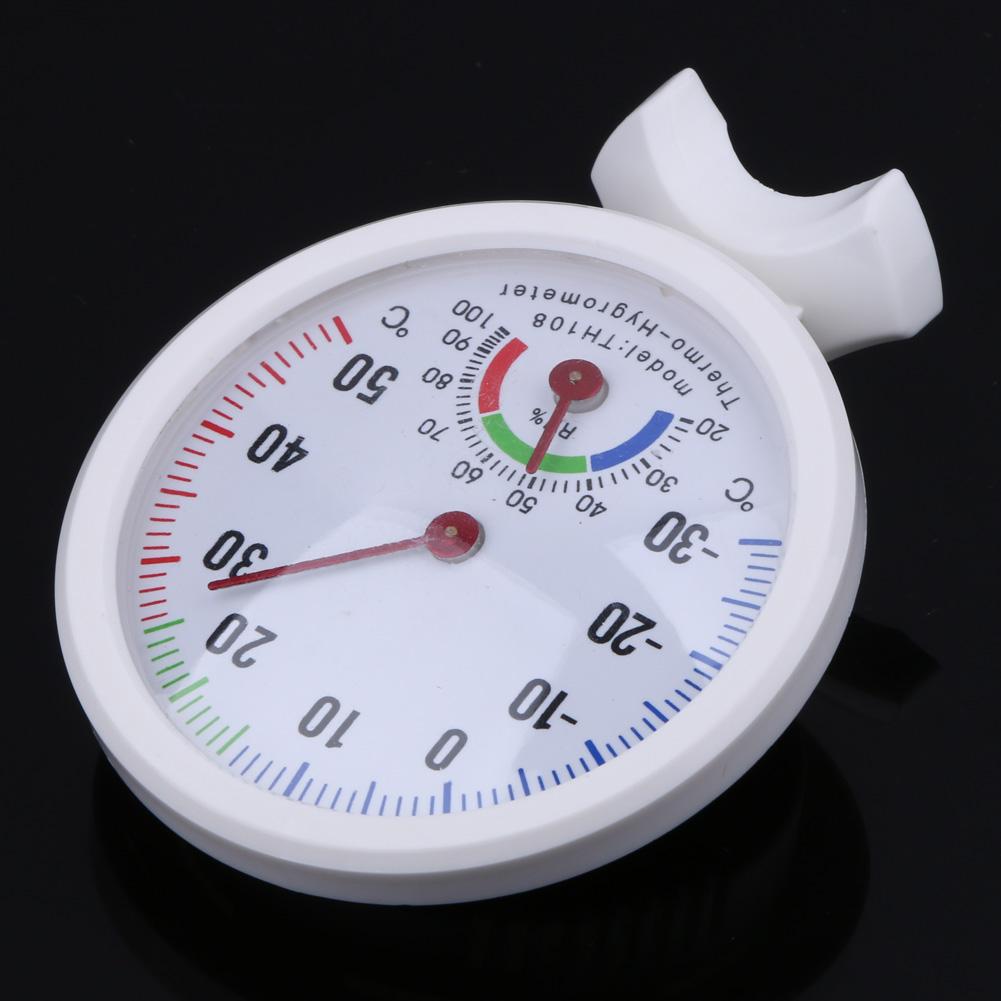 Thermometer Hygrometer Mini Bell Shaped Analog Hygrometer Easy To Read Humidity Watch Accurate Positioning for Gardens Terraces