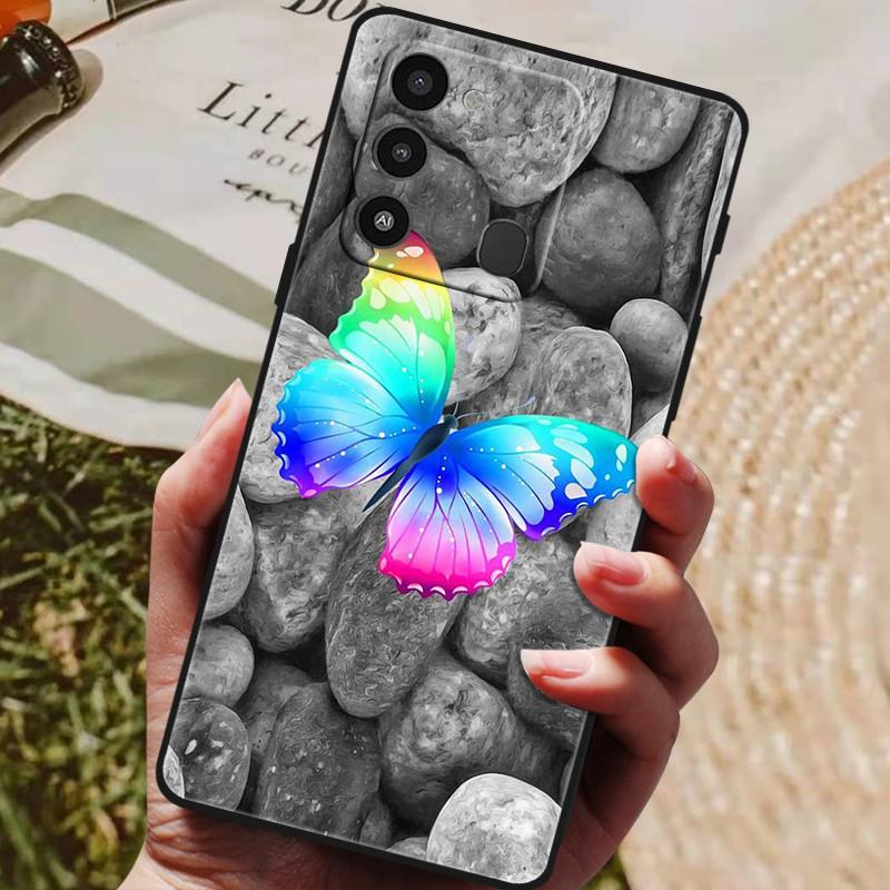 Мягкий чехол для Tecno Spark Go 2022 Чехол SparkGO Защитный силиконовый ТПУ Фунда для Tecno Spark 8C Чехол Spark8C 8 C KG5k KG5j Capa