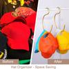 5pcs Premium Cap-Rack Hat-Hangers-for-Closet-Space-Saving, Sturdy-Cap-Organizer, Space Aluminium Simplistic-Hat-Organizer-Holder