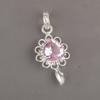 Морганит Драгоценный камень 925 Стерлинговое Серебро Женский Подвеска 1.80" Ручной работы Подвеска PP-4-12
