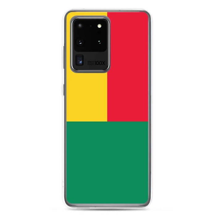 Coque Téléphone - Samsung - Galaxy S23 - Drapeau Bénin - Souple - Multicolore