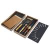 Feather Pen Set Calligraphy Writing Drawing Quill Dip Kit Vintage Art Craft CollectionSP248011R
