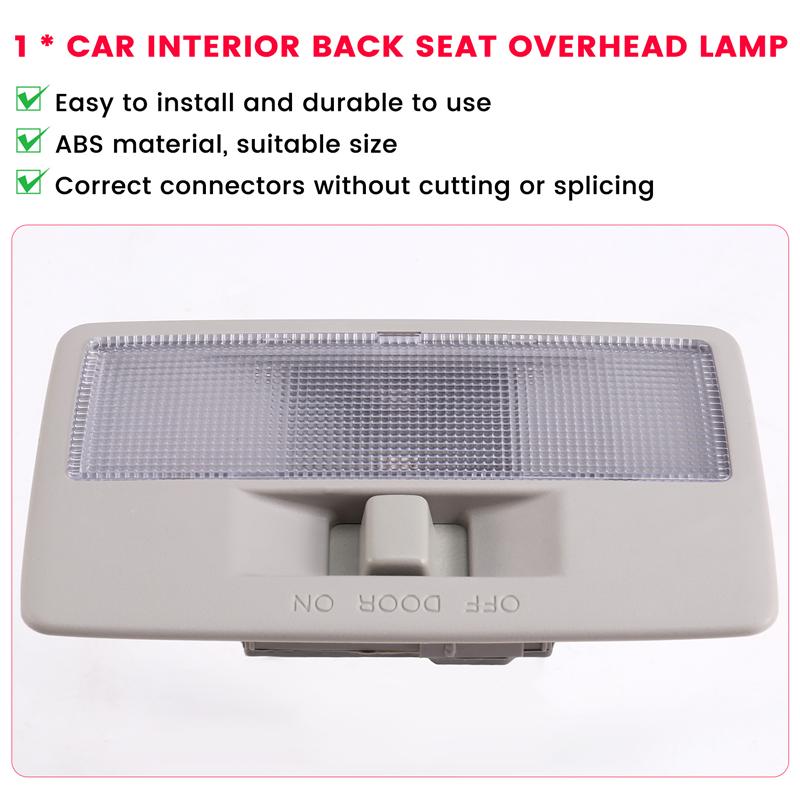 A16P-Car Interior Back Seat Overhead Lamp Reading Light EG21-51-310A EG2151310A75 For Mazda 3 Mazda 2 Mazda 6 Mazda CX-7
