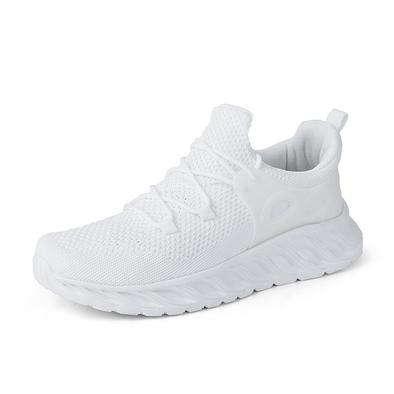 Мода Летние мужские кроссовки Беговые кроссовки Дышащие Повседневные кроссовки Мужские теннисные туфли Модная обувь Сетка Мужская спортивная обувь