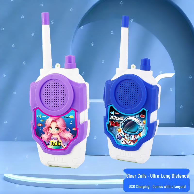 Детская беспроводная рация: Интерактивная игрушка-рация для родителей и детей