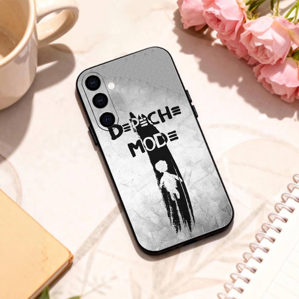 B-Band Depeches M-Modes Чехол для телефона для Samsung Galaxy A73,A72,A71,A70,A53,A52,A51,Другие Мягкий черный корпус