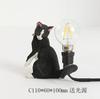 Animals Table Lamps Nordic Children's Bedroom Resin Cat Table Light Desk Lamp Luminaire Home Decor Night Light Lighting Fixtures