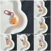 Capybara Pumpkin Capybara Keychain Creative Capibara Bag Hanging Donut Kapibara Pendant  Kids