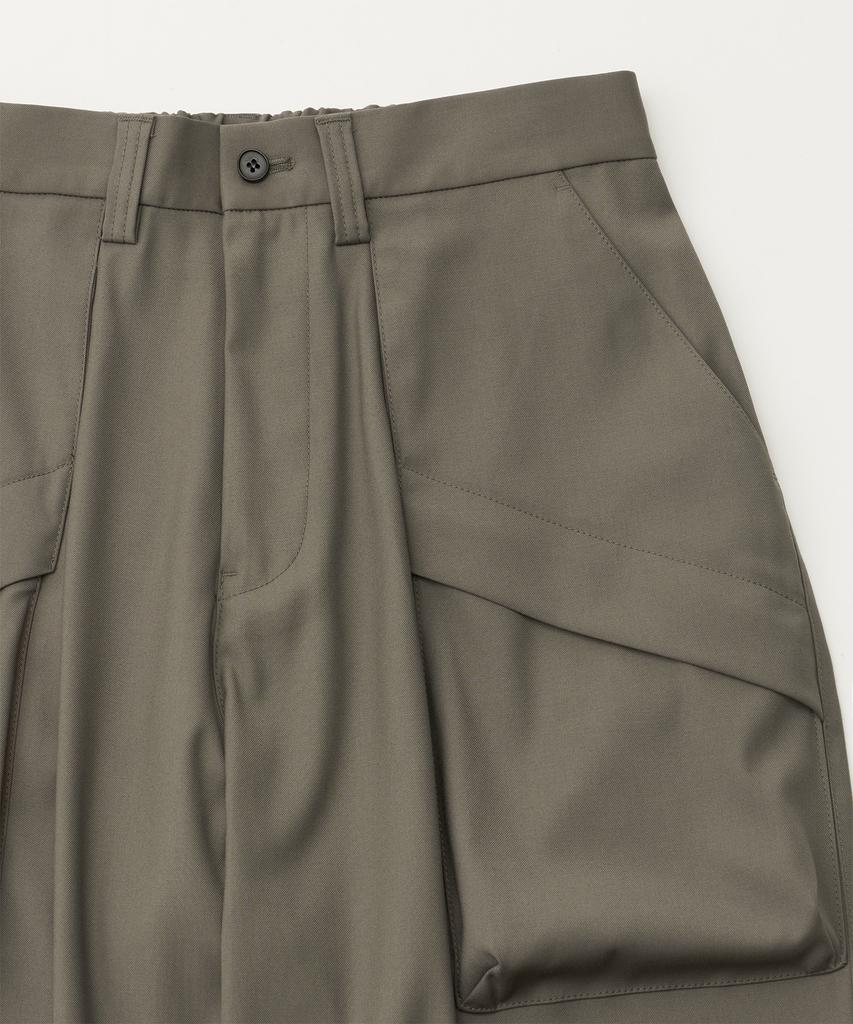 ANOTHER OFFICE Utility Cargo Slacks (Mink)