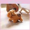 Plush Cute Horse Toy Keychain Soft Pp Cotton Bag Decor Gift For Children