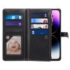 ESEBLE Чехол Серия Galaxy Для iPhone 16 Plus с Кошельком на Молнии с Блокировкой RFID Кожаный Чехол для Телефона