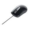 BUFFALO Wired Optical Mouse Quiet/3 Buttons/M Size Black BSMOU27SMBK
