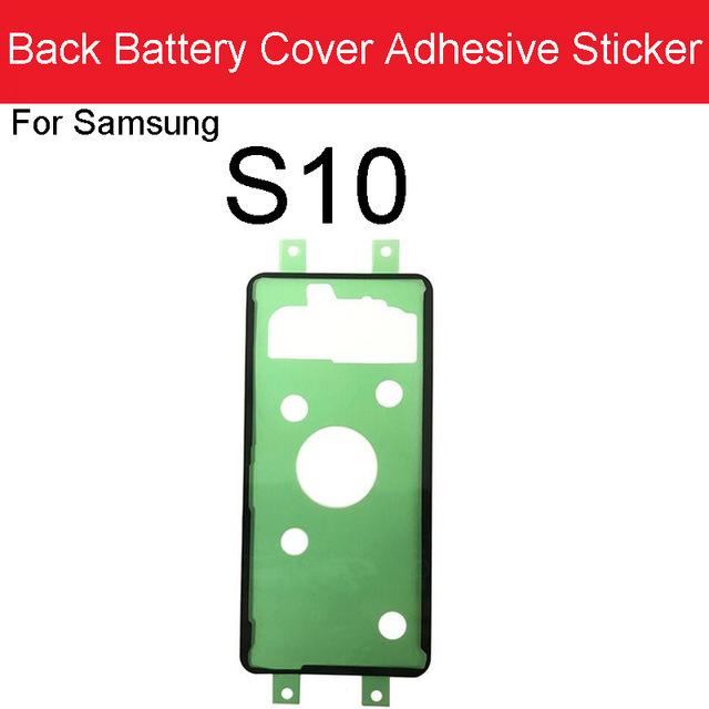 Водонепроницаемая клейкая наклейка для аккумулятора для Samsung Galaxy S6 S7 S8 S9 Plus S10 S10e Note 5 8 9, задняя крышка аккумулятора, клейкая лента