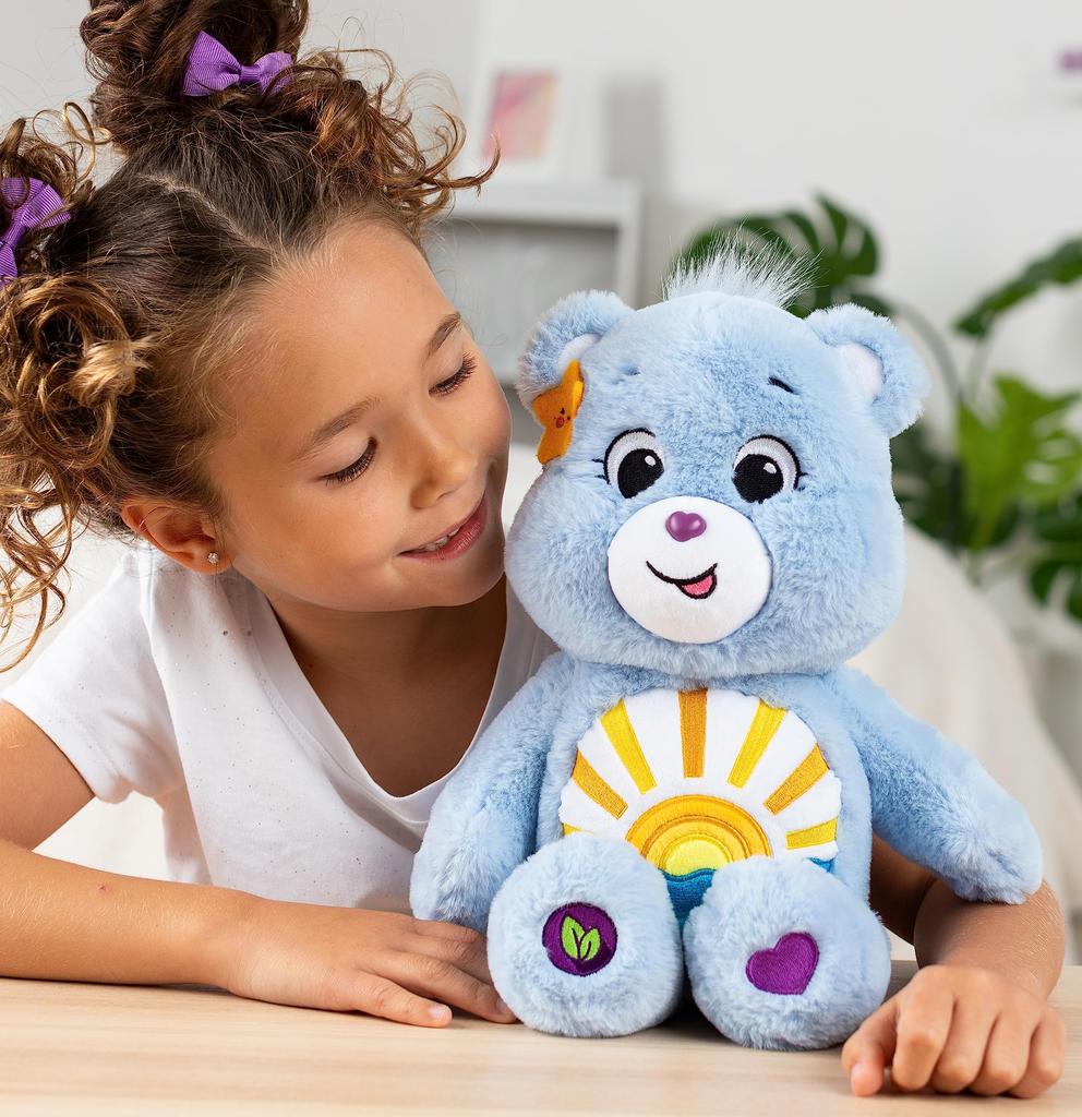 Care Bears Medium Plush Sea Friend Bear Amazon Exclusive 14-inch - - Soft, Cuddly, Eco-Friendly!