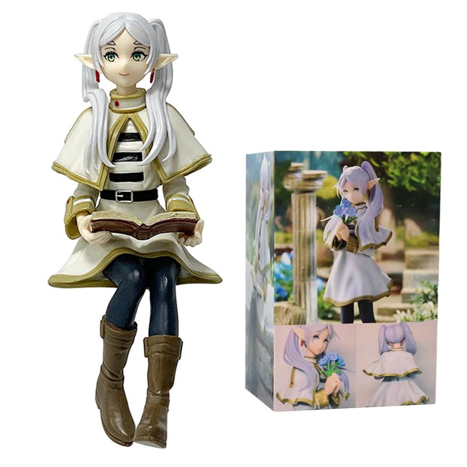 Фигурка Аниме Девушки Frieren Fern q-версия Noodle Sousou Beyond Journey End Модель Action Игрушка Подарок ПВХ давление нет s Подвижная Сочлененная Масштаб Детализированная