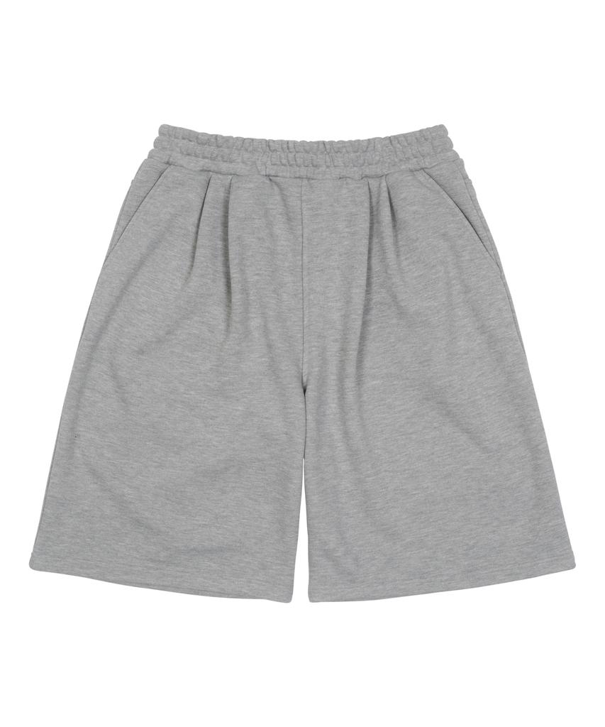 THE COLDEST MOMENT Tcm Back Logo Half Sweat Pants (Grey)