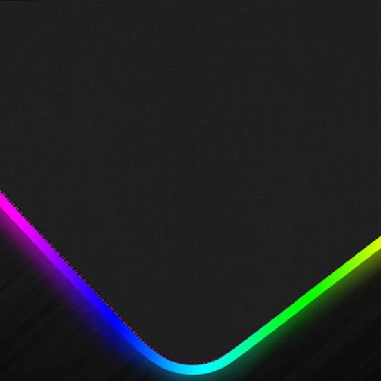 RGB светодиодный светящийся игровой коврик для мыши с подсветкой клавиатуры, нескользящий коврик, одеяло