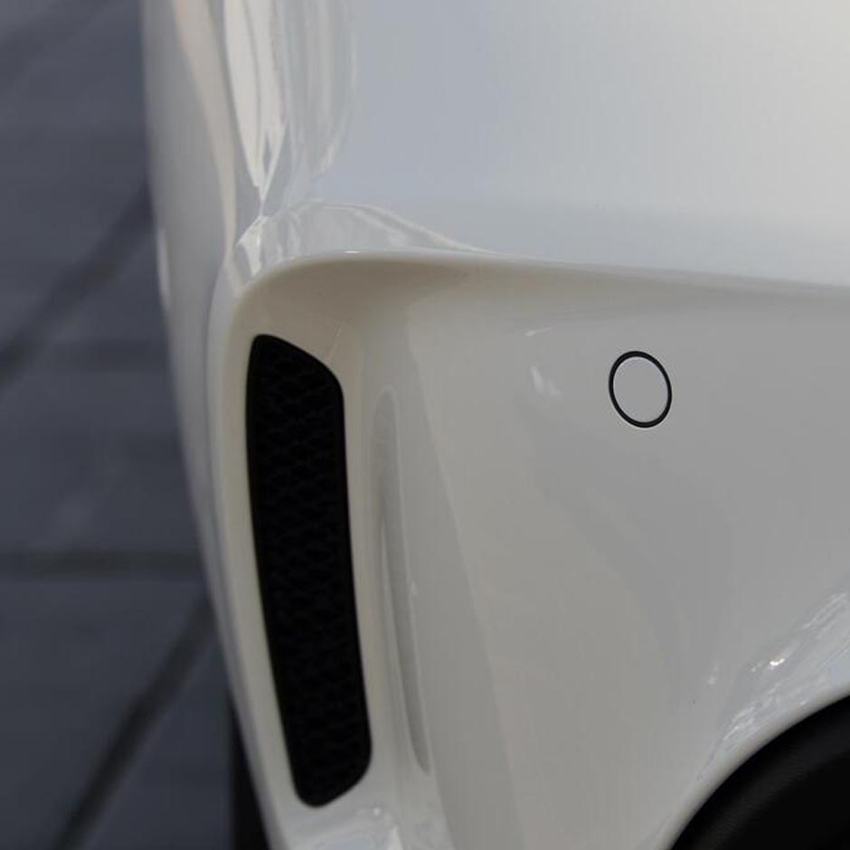 Оригинальный плоский парковочный датчик 16,5 мм 8 Parktronic Автомобильный радар заднего хода Задний автоматический детектор Комплект системы помощи при парковке