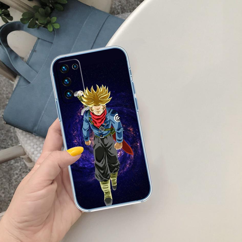 PP31 Dragon Ball Trunks Soft Shell Transparent Phone Case for Motorola Moto G7 G8 G9 G84 G85 G73 G24 G15 Z2 Play Power Plus