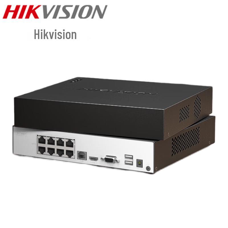 HIKVISION DS-7808N-G1/8P 8-канальный PoE NVR, китайская вилка (адаптер в комплекте)