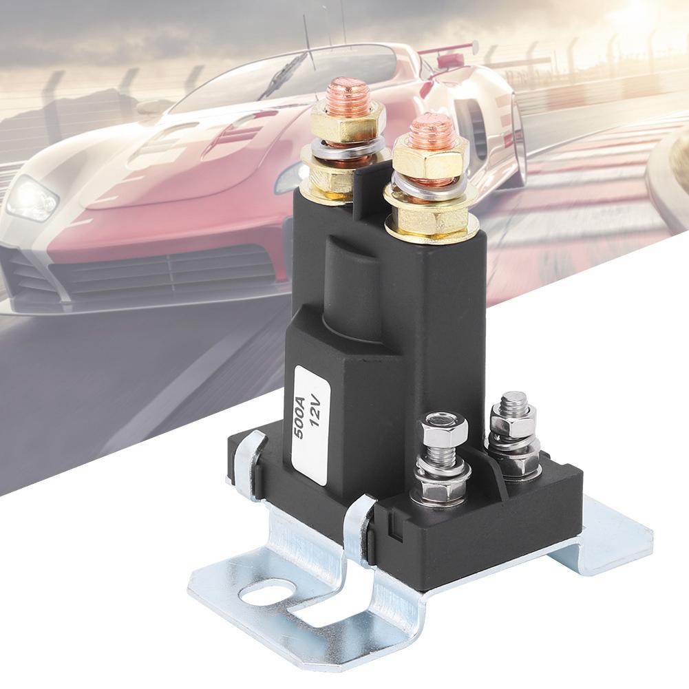 500A 12V Автомобильное реле стартера Автомобильное реле-изолятор аккумулятора для автомобильного выключателя питания