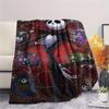 Nightmare Before Christmas printing Flannel Blanket Bedroom Sofa Camping Warm blanket Gifts for family and friends-MJ020