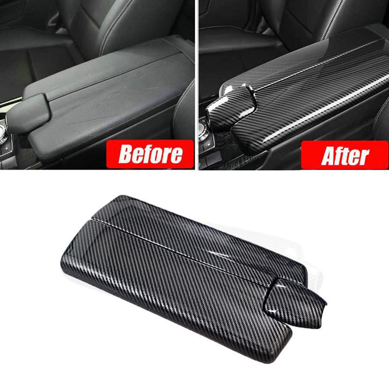 3Pcs/Set Center Console Armrest Box Cover Fit for Mercedes Benz W212 W218-2012-2017 Only for Left Hand Drive Car
