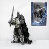 ВАУ Король-лич Артас Менетил 7-дюймовая ПВХ фигурка Действия Падение Короля-лича Коллекционная модель игрушки Для фанатов игры Warcraft