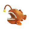 Мягкая игрушка Рыба Глубинного Моря Удильщик Реальное Морское Животное Удильщик Мягкая Игрушка Выглядит Реалистично Жевательная Подарок на День Рождения Подушка для Тела Образовательная Игрушка Сшитая