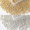 Gold & Silver Electroplated Rice Beads for DIY Jewelry & Accessories: Handmade Beads for Cross Stitch, Braided Bracelets, Necklaces, & Hairpins.