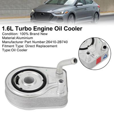 Охладитель моторного масла 26410-2B740 Для Elantra Kona Sonata Tucson Veloster 1.6L 13-20