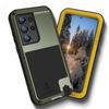 Чехол для Samsung Galaxy S23 S22 Ultra S21 S20 FE S10 plus A54 A34 A53 A72 A51 A71 A50 A20, металлическая броня, противоударный силиконовый чехол военного класса