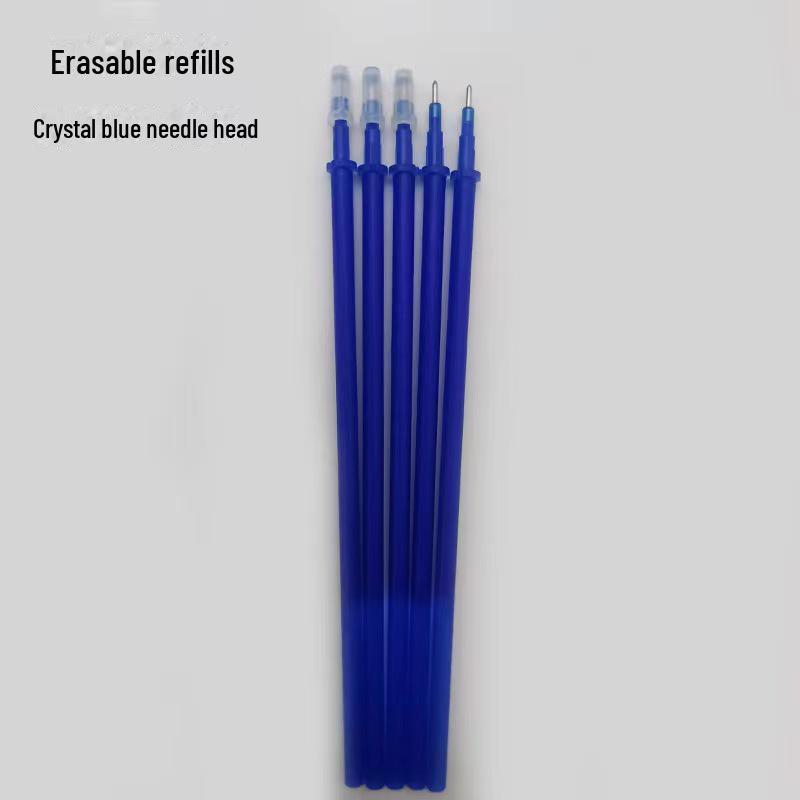 Стержень для термостираемой ручки Crystal Blue, пулевидный наконечник, 0,5 мм, совместим с ластиком Magic Eraser