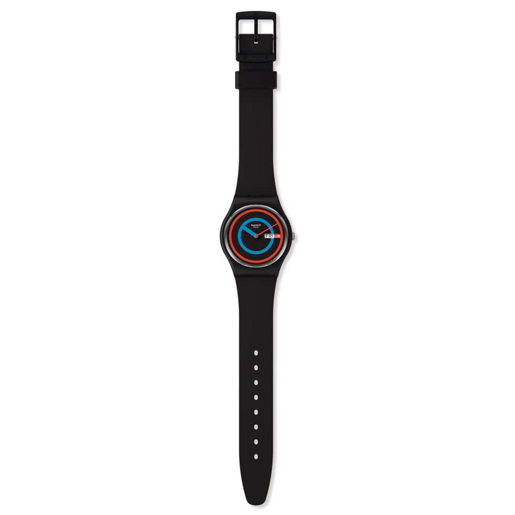 Часы CIRCLING BLACK ЯНВАРСКАЯ КОЛЛЕКЦИЯ SO28B706 Черный [Swatch]