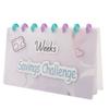 52 Week Savings Challenge Reusable Budget Book with Cash Envelopes Money Binder for Saving Refillable Money Organizers