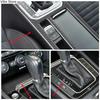 Carbon Fiber Car Interior Moulding Decoration Sticker For Volkswagen VW Magotan Arteon Gear Shift Panel Cover Trim
