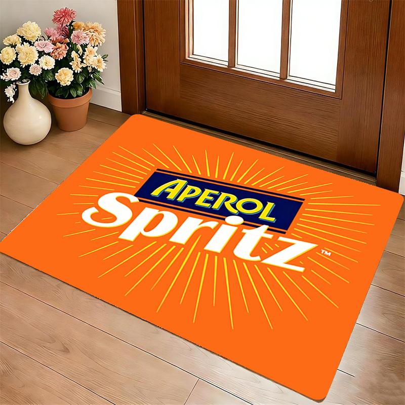 Aperol Spritz Living Room Nonslip Area Rug Soft Carpet For Bedroom Game Playroom Sofa Office Home Decor Doormat Christmas Gift C930931
