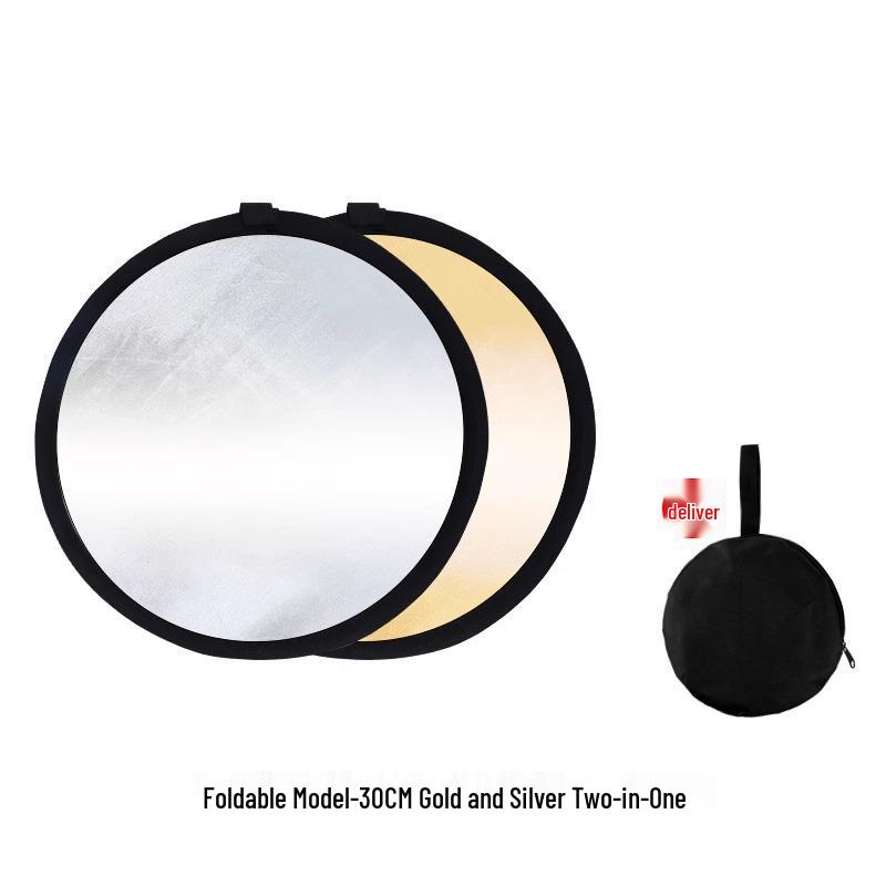 Портативный складной мини-отражатель «пять в одном» со стойкой для управления светом