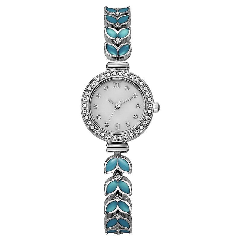 Новый цвет Русалка Стильные Простые Универсальные Женские Эпоксидные Часы-браслет Женские Бриллиантовые Кварцевые Часы