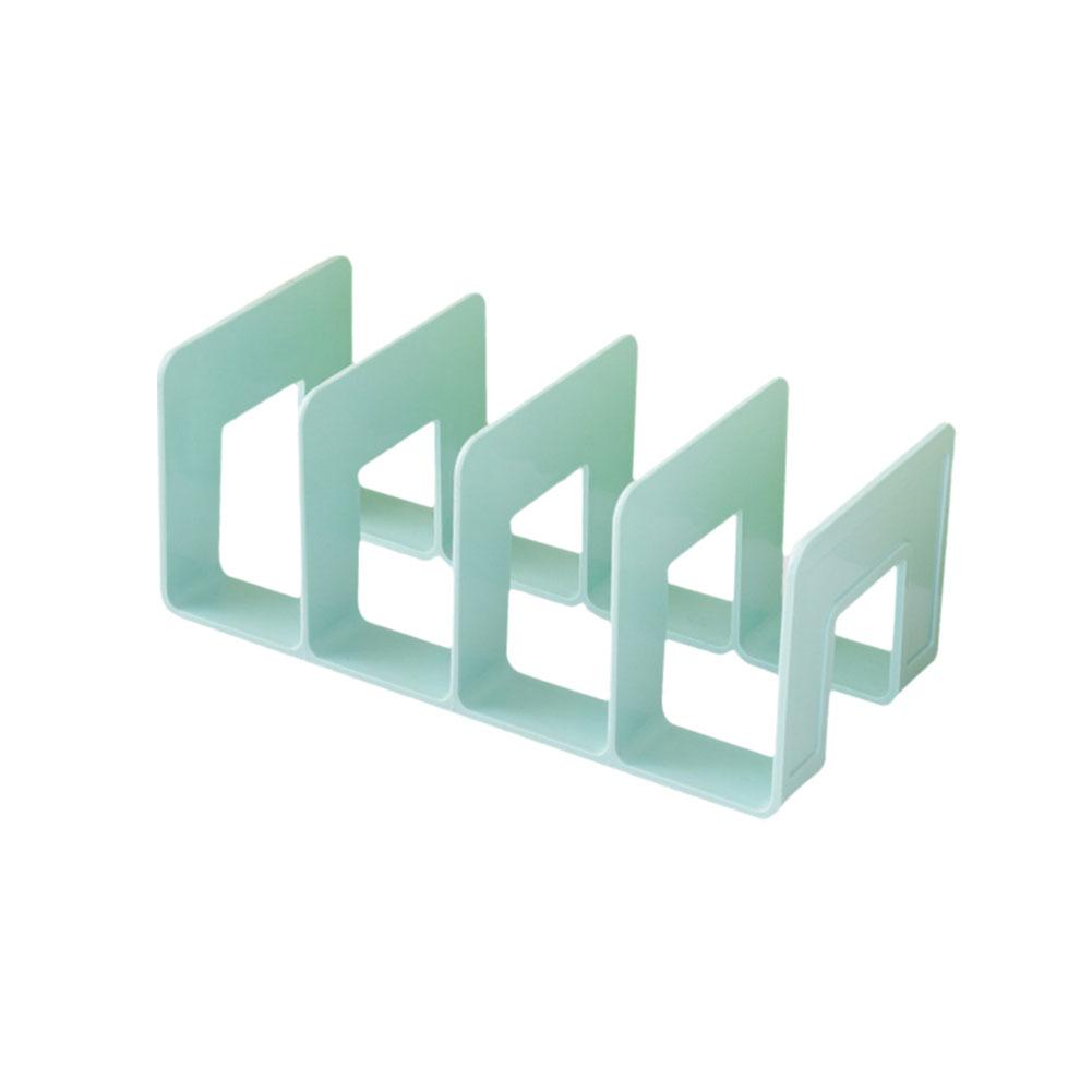 4-ярусная книжная полка, настольная полка для хранения книг, книжная полка, настольный декор, стеллаж для хранения, настольный органайзер для файлов для офиса