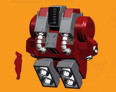 HG MG MS Гельгуг Типа Высокой Мобильности Детали для Детализации, 3D-принтер PLA (Модель рюкзака типа B в масштабе 1/100) [Параллельный импорт]