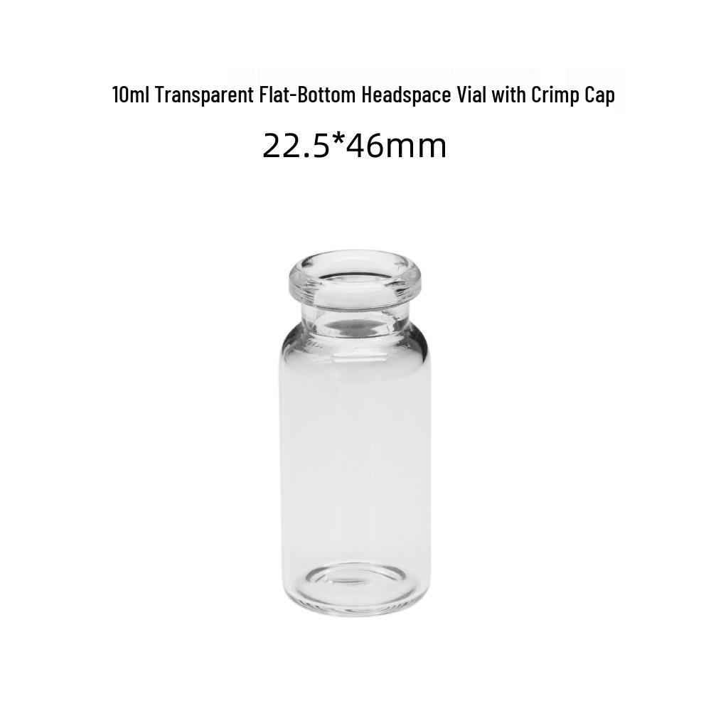 10ml/20ml Headspace Vial Caps, 20x3mm Aluminum Septa for Agilent Shimadzu Autosamplers