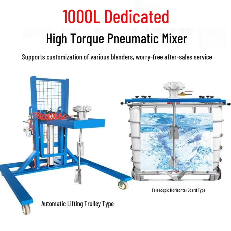 Industrial Automatic Lifting Pneumatic Mixer