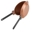 Round Double Side Frying Pan Non-stick Pancake Maker Household Muffin Pan  Ham