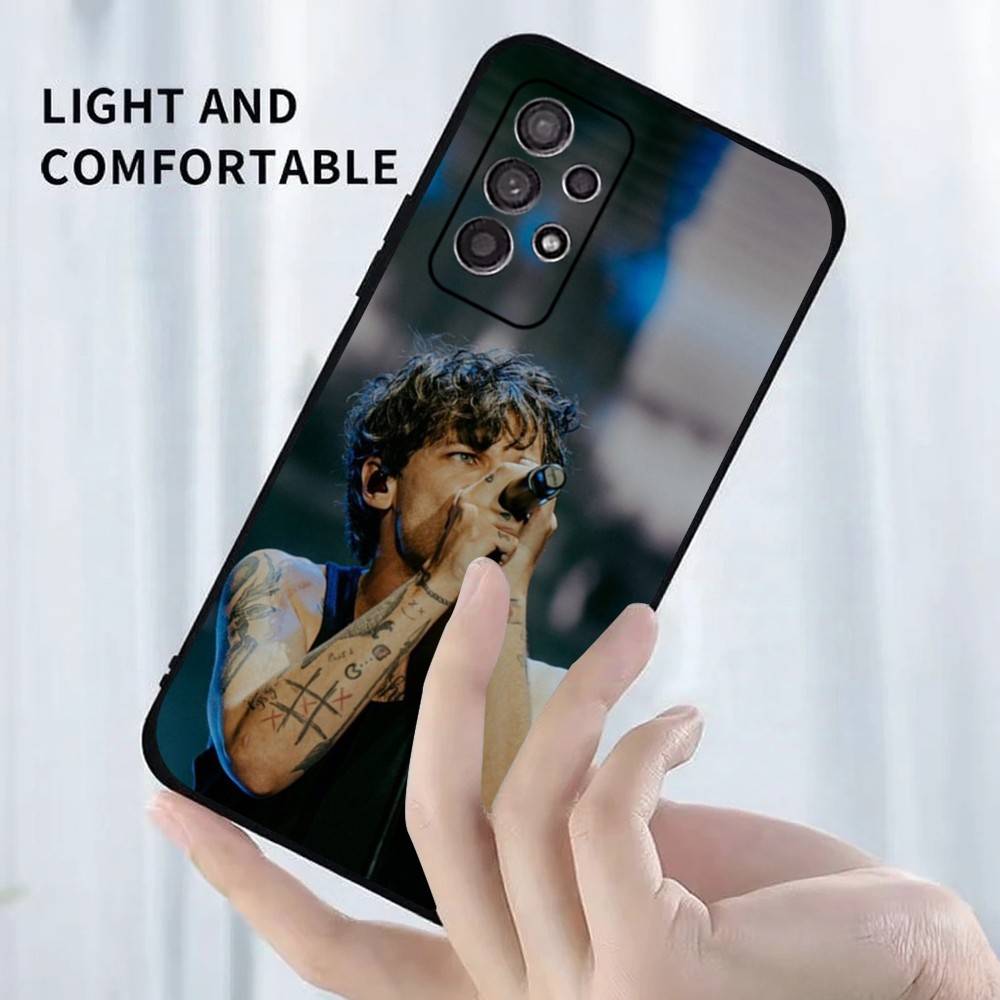 Чехол для телефона L-Louis William T-Tomlinson для Samsung S25, S24, S23, S22, S21, S20, S10, Ultra, Plus, Lite, FE, Мягкий силиконовый черный чехол